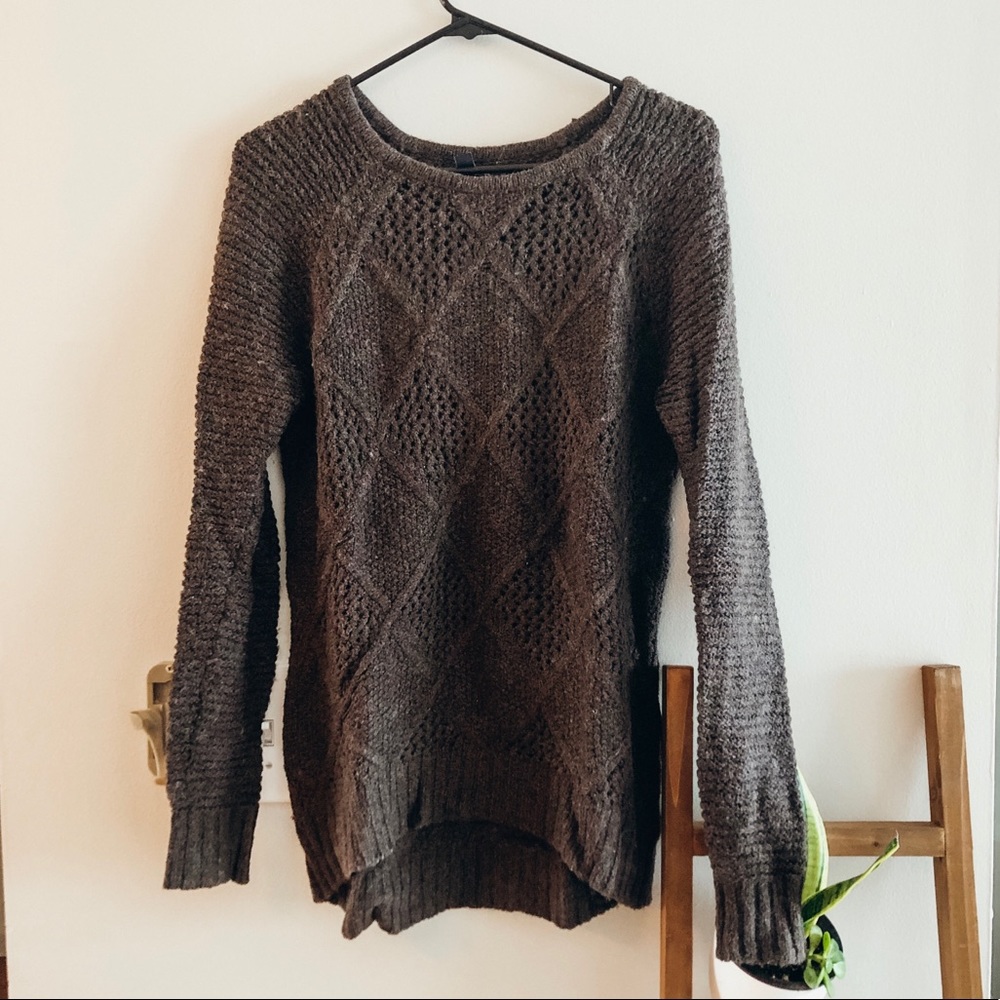 Brown American Eagle Sweater Sz S